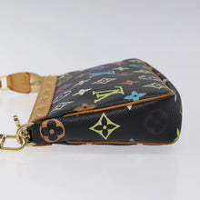 Load image into Gallery viewer, Louis Vuitton X Takashi Murakami Multicolor Noir Pochette Accessories
