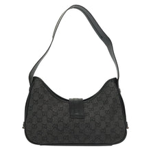 Load image into Gallery viewer, Gucci Jacquard Black GG Monogram Shoulder Bag
