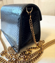 Load image into Gallery viewer, BRAND NEW Versace Virtus Python-Embossed Mini Crossbody
