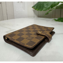 Load image into Gallery viewer, Louis Vuitton Damier Ebene Small Ring Agenda
