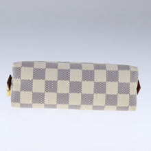 Load image into Gallery viewer, Louis Vuitton Damier Azur Cosmetic Pouch PM
