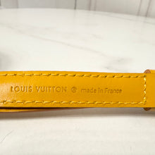 Load image into Gallery viewer, Louis Vuitton Adjustable Yellow Leather Crossbody Strap
