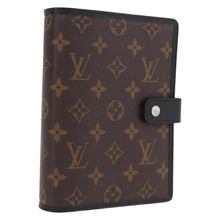 Load image into Gallery viewer, Louis Vuitton Monogram Macassar Medium Ring Agenda
