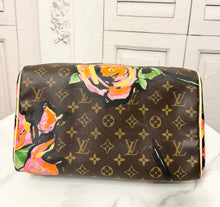 Load image into Gallery viewer, PRELOVED Louis Vuitton Monogram Roses Speedy 30
