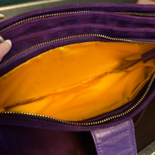 Load image into Gallery viewer, Fendi Purple Suede Baguette
