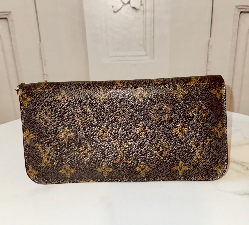 PRELOVED Louis Vuitton Monogram Insolite Wallet Red