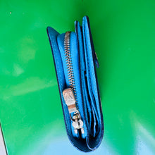 Load image into Gallery viewer, Louis Vuitton Monogram Groom Compact Zip Wallet Blue
