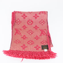 Load image into Gallery viewer, Louis Vuitton Logomania Shine Wool/ Silk Scarf Pink
