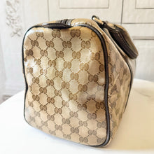 Load image into Gallery viewer, Gucci Crystal Monogram Medium Joy Boston
