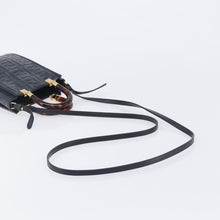 Load image into Gallery viewer, Fendi Vitello FF Embossed Mini Fendi Sunshine Shopper Tote
