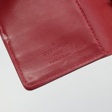 Load image into Gallery viewer, Louis Vuitton Vernis Small Ring Agenda Red
