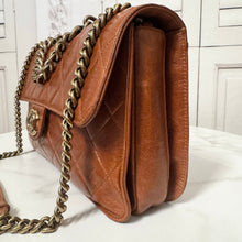 Load image into Gallery viewer, 🎁Black Friday Special🎁CHANEL Glazed Calfskin Large Perfect Edge Flap Caramel
