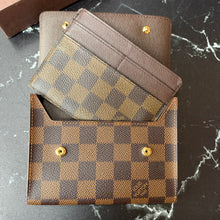Load image into Gallery viewer, Louis Vuitton Damier Ebene Ron Wallet
