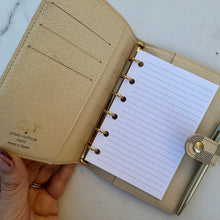 Load image into Gallery viewer, Louis Vuitton Small Ring Agenda Damier Azur
