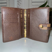 Load image into Gallery viewer, Louis Vuitton Damier Ebene Small Ring Agenda
