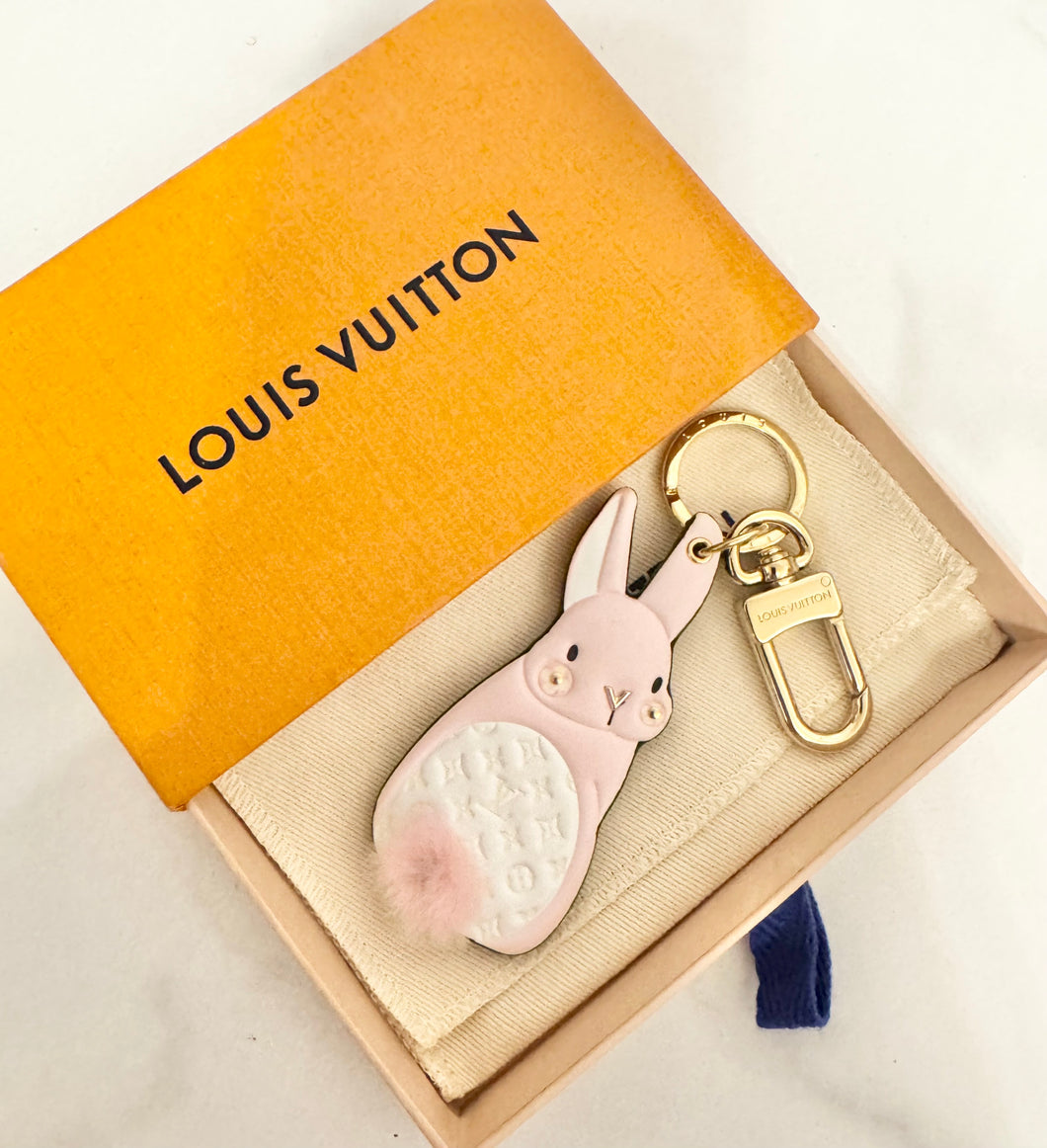 PRELOVED Louis Vuitton Bunny Rabbit Bag Charm