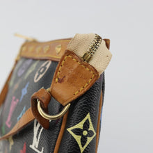 Load image into Gallery viewer, Louis Vuitton X Takashi Murakami Multicolor Noir Pochette Accessories
