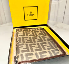 Load image into Gallery viewer, PRELOVED FENDI Zucca Medium Ring Agenda
