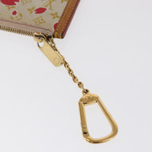 Load image into Gallery viewer, Louis Vuitton Takashi Murakami Cherry Blossom Monogram Key Pouch
