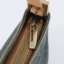 Load image into Gallery viewer, FENDI Studded Denim Baguette
