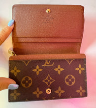 Load image into Gallery viewer, LOUIS VUITTON Monogram Porte-Monnaie Tresor Wallet
