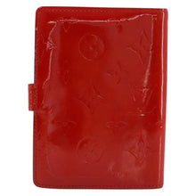 Load image into Gallery viewer, Louis Vuitton Vernis Small Ring Agenda Orange Sunset
