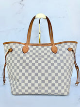 Load image into Gallery viewer, PRELOVED Louis Vuitton Damier Azur Neverfull MM
