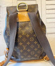 Load image into Gallery viewer, PRELOVED Louis Vuitton Montsouris GM Backpack
