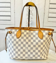 Load image into Gallery viewer, PRELOVED Louis Vuitton Damier Azur Neverfull PM
