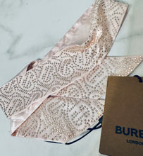 Load image into Gallery viewer, Burberry Silk Crystal Embellished Twilly Pink
