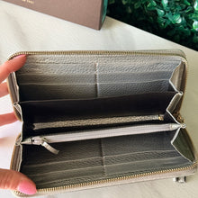 Load image into Gallery viewer, GUCCI Metallic Monogram Zippy Wallet
