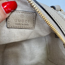Load image into Gallery viewer, Gucci GG Supreme Canvas Super Mini Ophidia Boston Bag Mystic White
