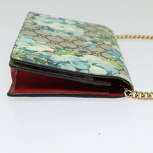 Load image into Gallery viewer, Gucci Supreme Monogram Blooms Chain Wallet
