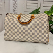 Load image into Gallery viewer, Louis Vuitton Damier Azur Speedy 35
