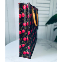 Load image into Gallery viewer, 🍒Louis Vuitton X Takashi Murakami Cerises Bundle:  Cherries Sac Plat and Round Coin Purse🍒
