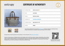 Load image into Gallery viewer, PRELOVED Louis Vuitton Damier Azur Neverfull MM
