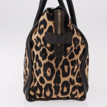 Load image into Gallery viewer, CELINE Leopard Pony Hair Mini Luggage Tote
