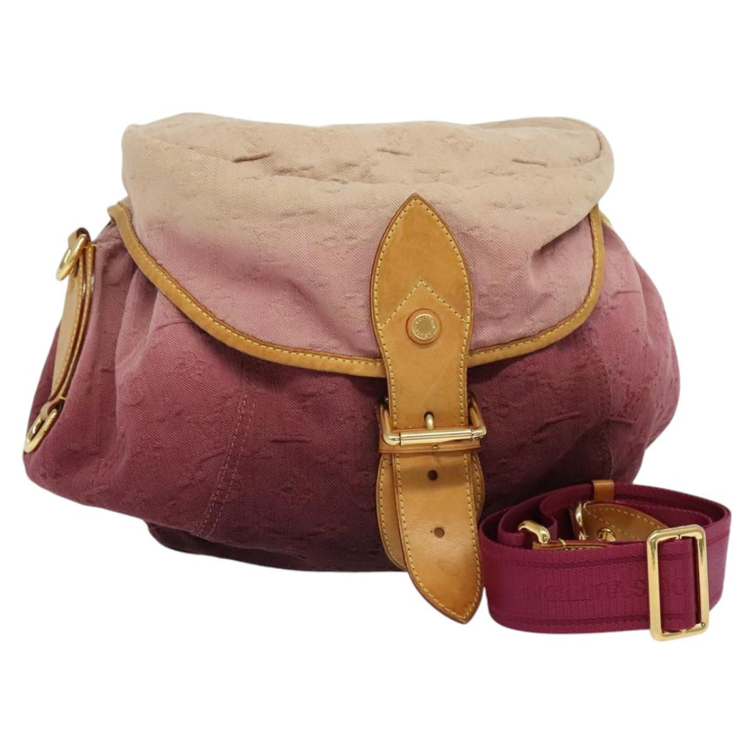 🎁Black Friday Special🎁Louis Vuitton Denim Sunshine Messenger Rose