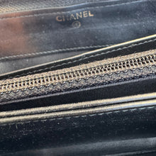 Load image into Gallery viewer, Chanel Quilted Boy Zip Around Wallet Black
