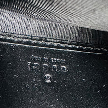 Load image into Gallery viewer, Gucci GG Supreme Black Canvas Zip Wallet
