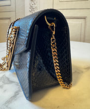 Load image into Gallery viewer, BRAND NEW Versace Virtus Python-Embossed Mini Crossbody
