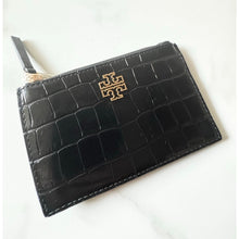 Load image into Gallery viewer, BRAND NEW Tory Burch Bundle: Eleanor Croc Embossed Small Convertible Shoulder Bag and Card Holder
