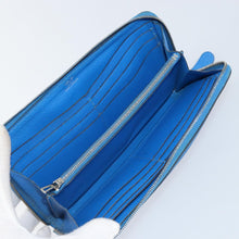 Load image into Gallery viewer, Hermes Evelyne Long Wallet Bleu Hydra
