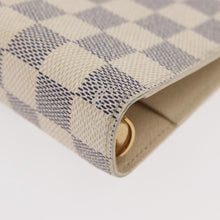 Load image into Gallery viewer, Louis Vuitton Damier Azur Medium Ring Agenda

