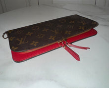 Load image into Gallery viewer, PRELOVED Louis Vuitton Monogram Insolite Wallet Red
