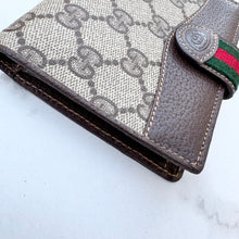 Load image into Gallery viewer, Gucci Supreme Canvas Compact Wallet
