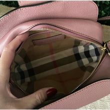 Load image into Gallery viewer, Burberry Soft Grain Calfskin Small Medley Crossbody Dusty Pink

