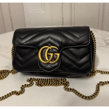 Load image into Gallery viewer, ✨💎Bundle💎✨Gucci Super Mini GG Marmont Crossbody and Wallet
