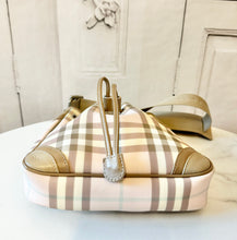 Load image into Gallery viewer, PRELOVED Burberry Candy Check Drawstring Bag
