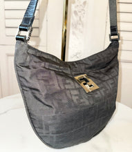 Load image into Gallery viewer, PRELOVED FENDI Zucca Nylon Shoulder Bag
